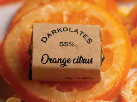 Darkolates Fe Shots Orange citrus Dark Chocolate
